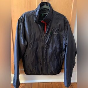 Eastern Mountain Sports Black Men’s Windbreaker Jacket Size Small Like New!